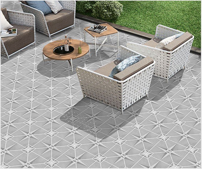Etara design 5204 laid as a floor
