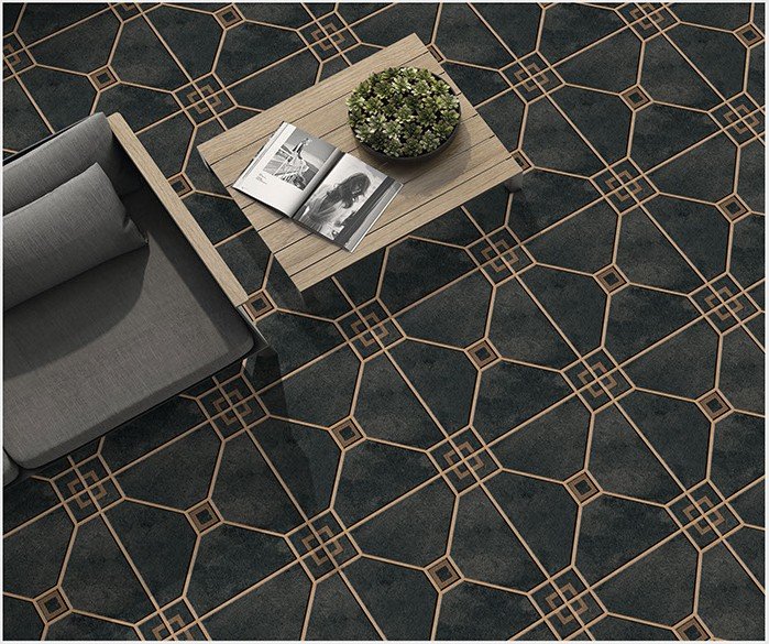 Etara design 5205 laid as a floor