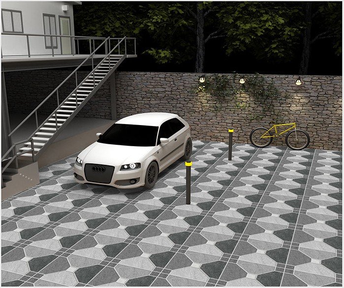 Etara design 5206 laid as a floor