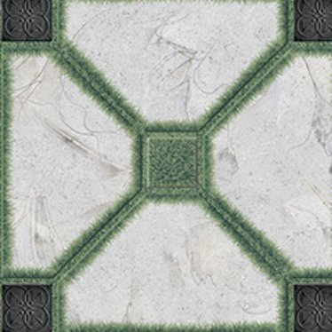 The 5214 tile face, close up