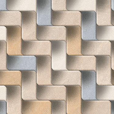 The 5302 tile face, close up