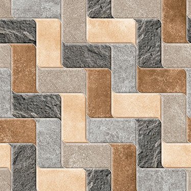 The 5316 tile face, close up