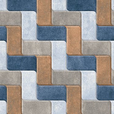 The 5322 tile face, close up