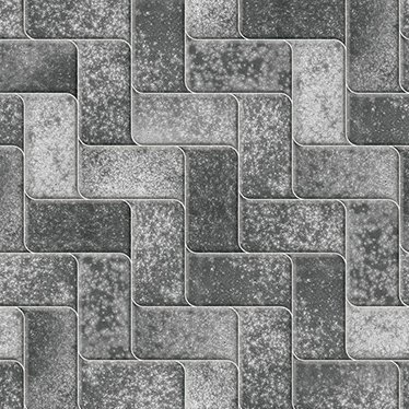The 5328 tile face, close up