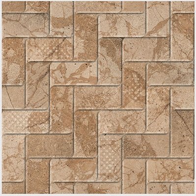 The 5335 tile face, close up