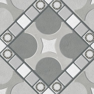 The 5502 tile face, close up