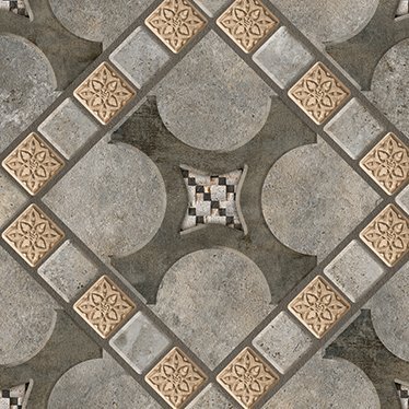 The 5504 tile face, close up