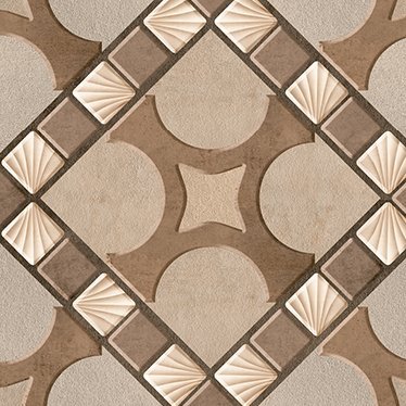 The 5505 tile face, close up
