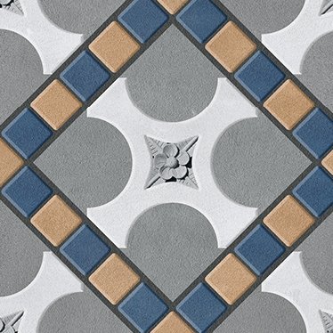 The 5506 tile face, close up