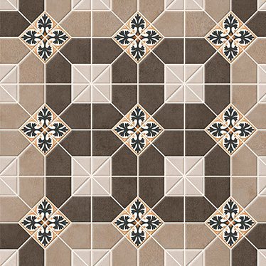 The 5602 tile face, close up