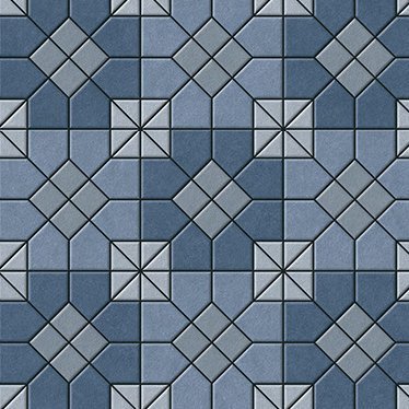 The 5604 tile face, close up