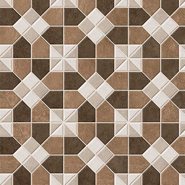 The 5609 tile face, close up
