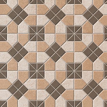 The 5611 tile face, close up
