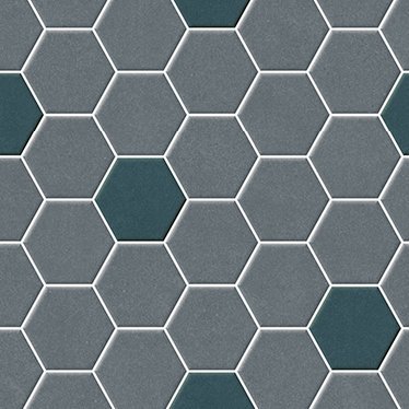 The 5702 tile face, close up