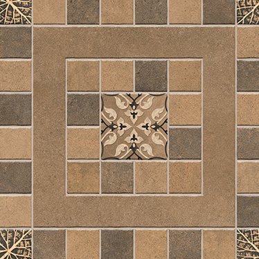 The 5804 tile face, close up