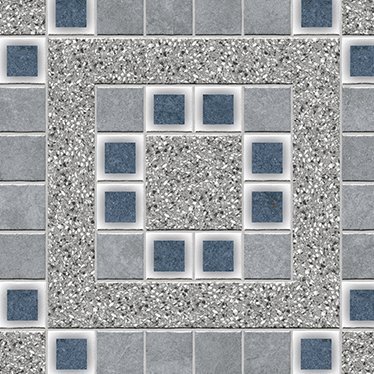 The 5805 tile face, close up