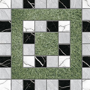 The 5807 tile face, close up