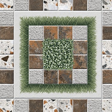 The 5808 tile face, close up