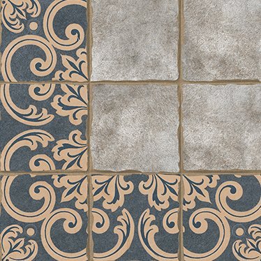 The 5903 tile face, close up