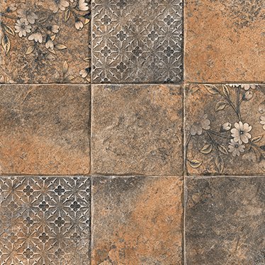 The 5907 tile face, close up