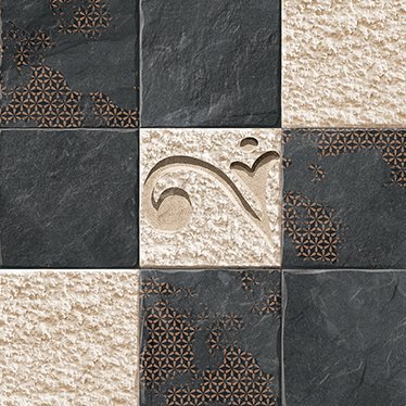 The 5908 tile face, close up