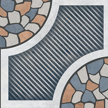 The 6303 tile face, close up