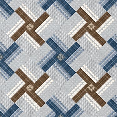 The 6405 tile face, close up