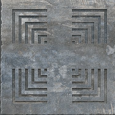 The 6604 tile face, close up