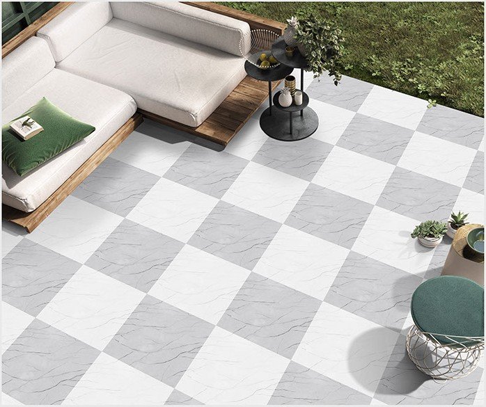Etara design 1002-LT laid as a floor