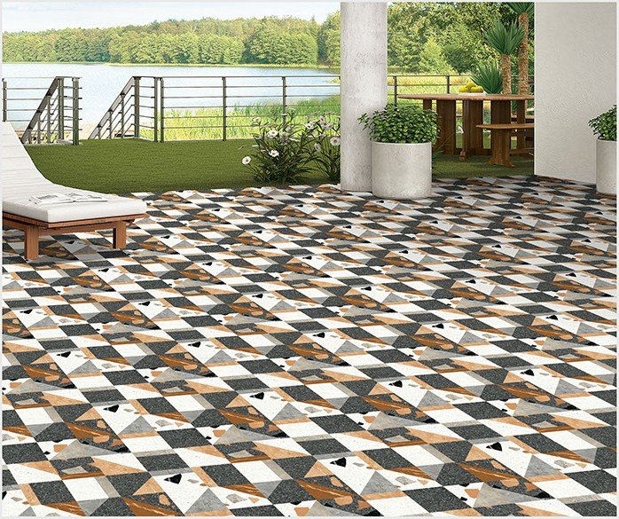 Etara design 1015 laid as a floor
