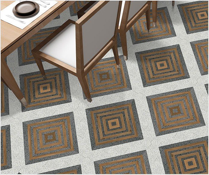 Etara design 1016 laid as a floor