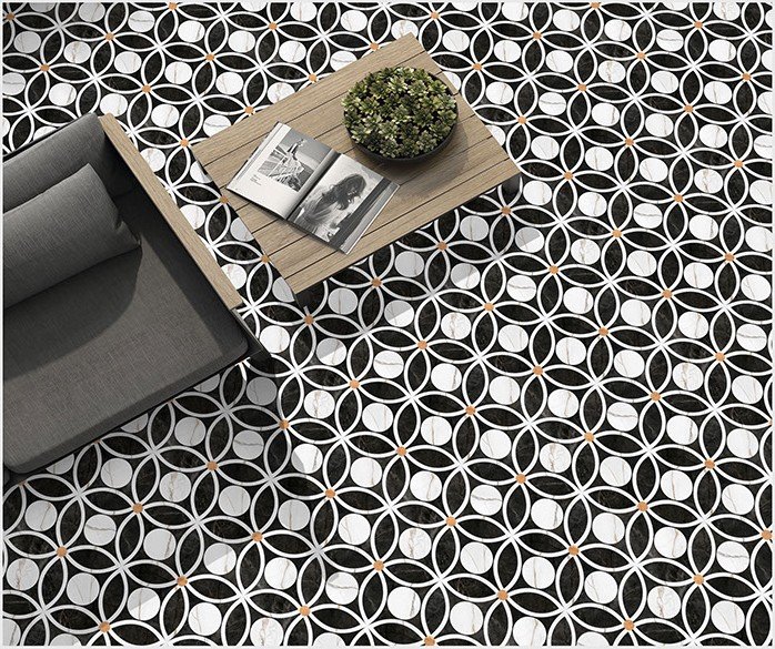 Etara design 1017 laid as a floor