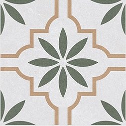 The 1021 tile face, close up