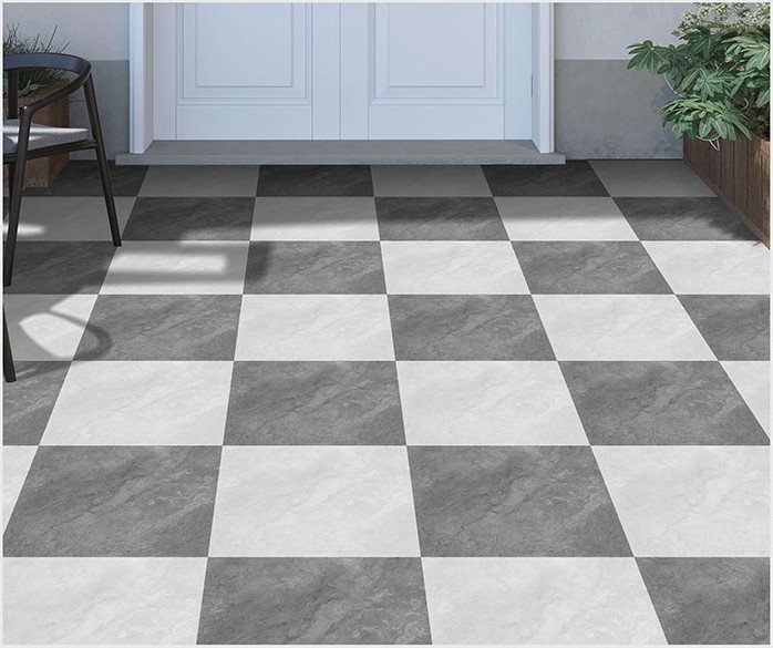 Etara design 1022-DK laid as a floor