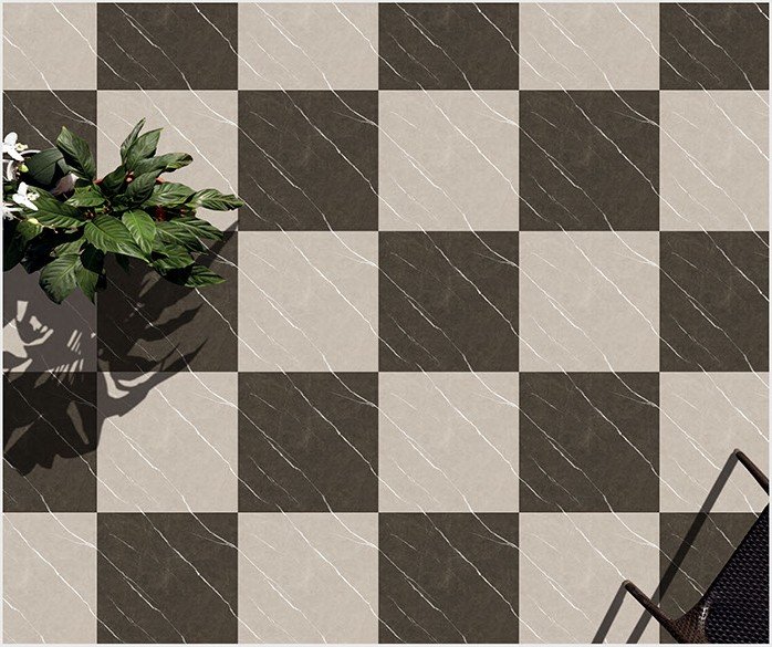 Etara design 1024-DK laid as a floor