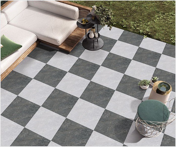 Etara design 1025-DK laid as a floor