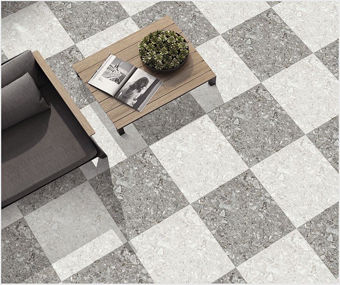 Etara design 1034-DK laid as a floor