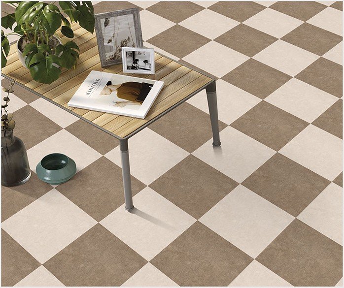 Etara design 1036-DK laid as a floor