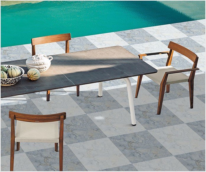 Etara design 1042-DK laid as a floor