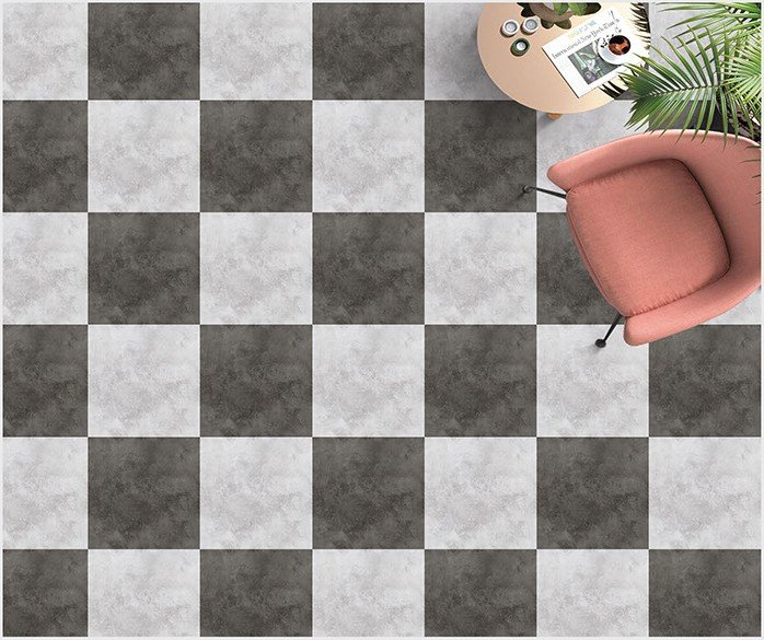 Etara design 1043-LT laid as a floor