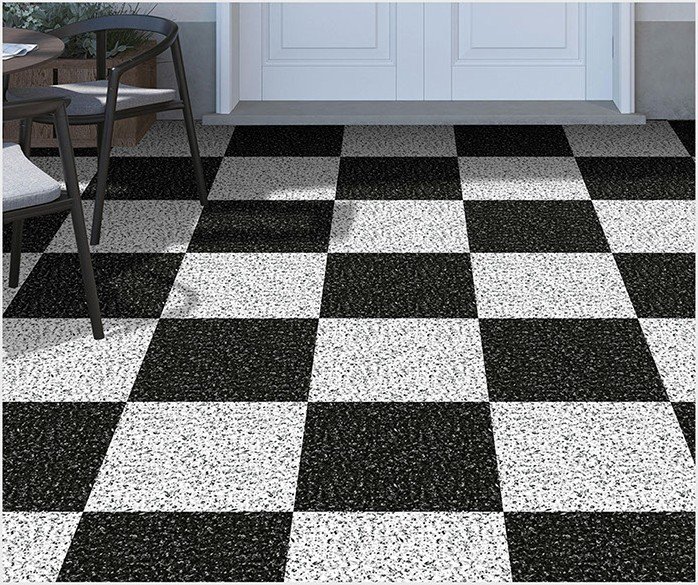Etara design 1048-DK laid as a floor