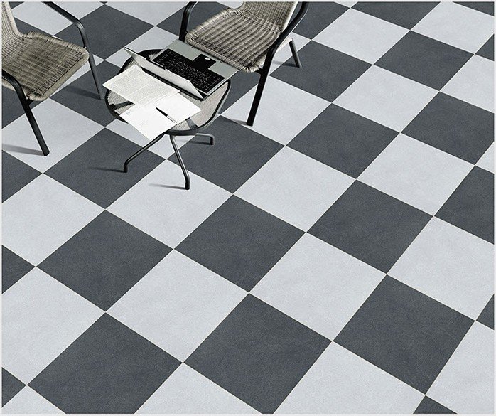 Etara design 1049-DK laid as a floor
