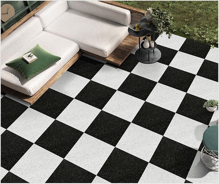 Etara design 1052-DK laid as a floor