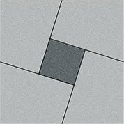 The 1053-LT tile face, close up