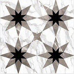 The 1054 tile face, close up