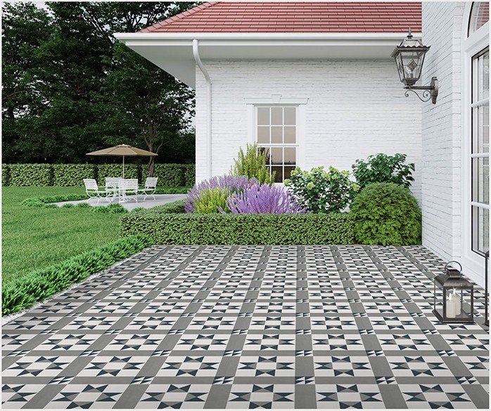 Etara design 1055 laid as a floor
