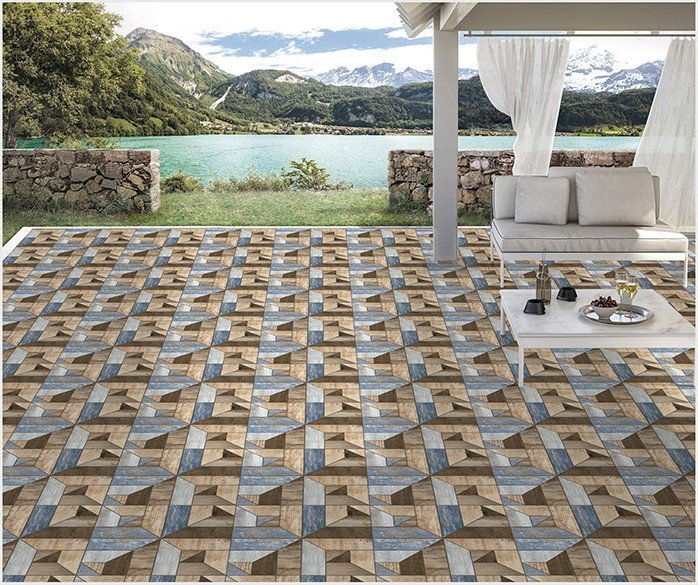 Etara design 1056 laid as a floor